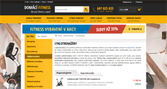 Desktop Screenshot of cyklotrenazery.cz